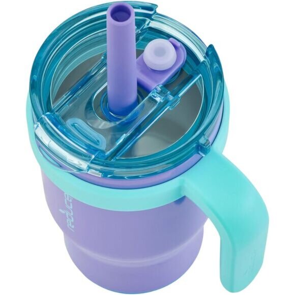 REDUCE Coldee Tumbler for Kids with Handle  2 Pack Spill-Proof & Insulat 14oz - Picture 3 of 10